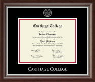 Carthage College diploma frame - Gold Embossed Diploma Frame in Devonshire