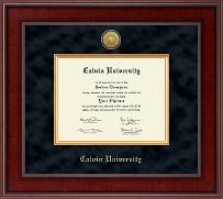 Calvin University Presidential Gold Engraved Diploma Frame in Jefferson