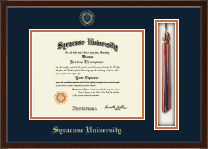 Syracuse University diploma frame - Tassel Edition Diploma Frame in Delta