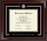 University of Montana Missoula diploma frame - Showcase Edition Diploma Frame in Encore