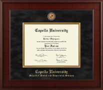 Capella University diploma frame - Presidential Masterpiece Diploma Frame in Jefferson
