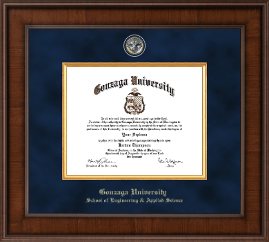 Gonzaga University diploma frame - Presidential Masterpiece Diploma Frame in Madison