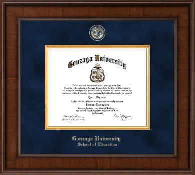 Gonzaga University diploma frame - Presidential Masterpiece Diploma Frame in Madison