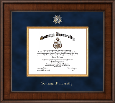 Gonzaga University diploma frame - Presidential Masterpiece Diploma Frame in Madison