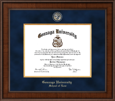 Gonzaga University diploma frame - Presidential Masterpiece Diploma Frame in Madison