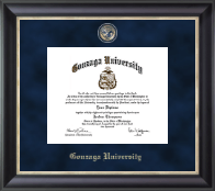 Gonzaga University Regal Edition Diploma Frame in Noir