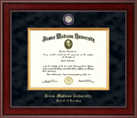 James Madison University Presidential Masterpiece Diploma Frame in Jefferson