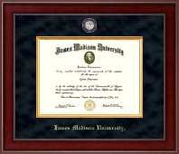 James Madison University diploma frame - Presidential Masterpiece Diploma Frame in Jefferson