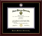 James Madison University diploma frame - Masterpiece Medallion Diploma Frame in Gallery