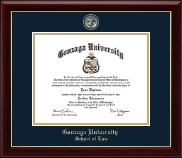 Gonzaga University Masterpiece Medallion Diploma Frame in Gallery