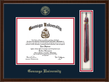Gonzaga University Tassel Edition Diploma Frame in Delta