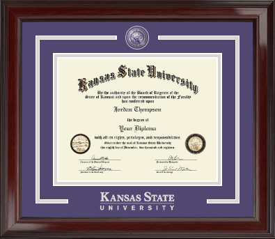Kansas State University diploma frame - Showcase Edition Diploma Frame in Encore