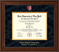 Stony Brook University Presidential Masterpiece Diploma Frame in Madison