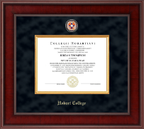 Hobart College Presidential Masterpiece Diploma Frame in Jefferson