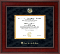 William Smith College diploma frame - Presidential Masterpiece Diploma Frame in Jefferson