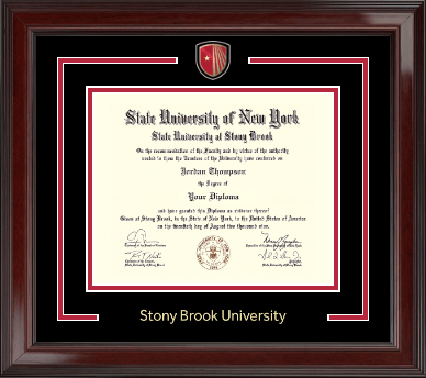 Stony Brook University diploma frame - Showcase Edition Diploma Frame in Encore