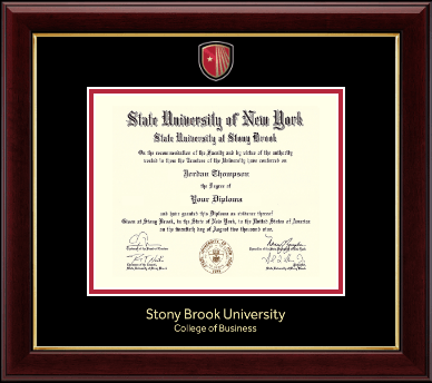 Stony Brook University diploma frame - Masterpiece Medallion Diploma Frame in Gallery