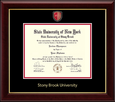 Stony Brook University diploma frame - Masterpiece Medallion Diploma Frame in Gallery
