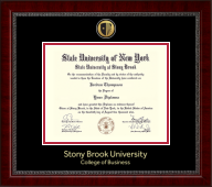 Stony Brook University diploma frame - Gold Engraved Medallion Diploma Frame in Sutton