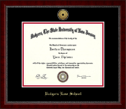 Rutgers University diploma frame - Gold Engraved Medallion Law Diploma Frame in Sutton
