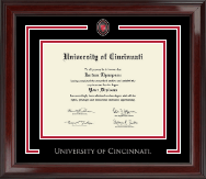 University of Cincinnati Showcase Edition Diploma Frame in Encore