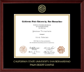 California State University San Bernardino diploma frame - Gold Embossed Diploma Frame in Camby