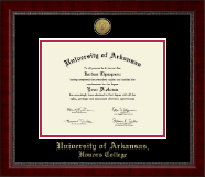 University of Arkansas diploma frame - Gold Engraved Medallion Diploma Frame in Sutton
