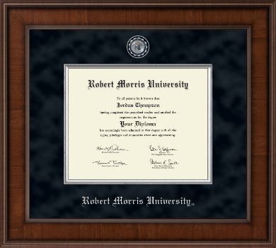 Robert Morris University in Pennsylvania diploma frame - Presidential Masterpiece Diploma Frame in Madison