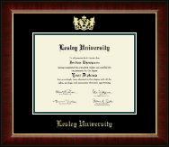 Lesley University diploma frame - Gold Embossed Diploma Frame in Murano