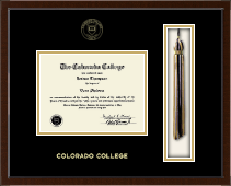 Colorado College Tassel Edition Diploma Frame in Delta