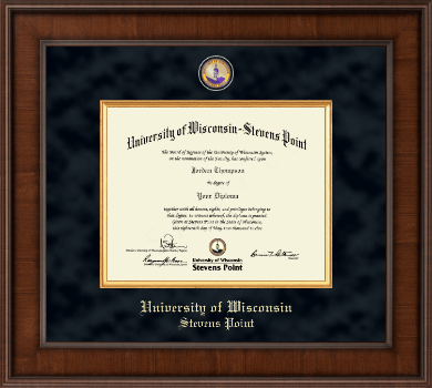University of Wisconsin Stevens Point diploma frame - Presidential Masterpiece Diploma Frame in Madison