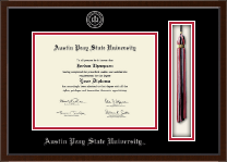 Austin Peay State University Tassel Edition Diploma Frame in Delta