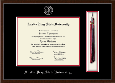 Austin Peay State University diploma frame - Tassel & Cord Diploma Frame in Delta