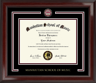 Manhattan School of Music Showcase Edition Diploma Frame in Encore