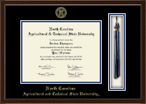 North Carolina A&T State University Tassel Edition Diploma Frame in Delta