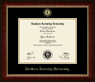 Northern Kentucky University diploma frame - Gold Embossed Diploma Frame in Murano