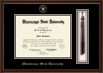 Mississippi State University diploma frame - Tassel & Cord Diploma Frame in Delta