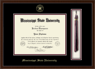 Tassel & Cord Diploma Frame