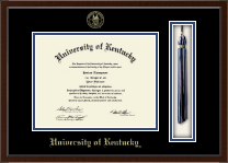 University of Kentucky Tassel Edition Diploma Frame in Delta