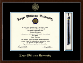 Tassel & Cord Diploma Frame
