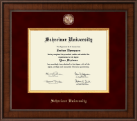 Schreiner University Presidential Masterpiece Diploma Frame in Madison