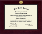 San Juan College diploma frame - Century Gold Engraved Diploma Frame in Cordova