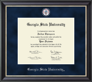 Georgia State University diploma frame - Regal Edition Diploma Frame in Noir