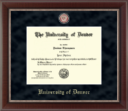 University of Denver Regal Edition Diploma Frame in Chateau