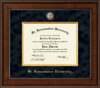 St. Bonaventure University diploma frame - Presidential Masterpiece Diploma Frame in Madison