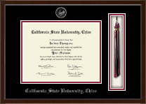 California State University Chico Tassel Edition Diploma Frame in Delta