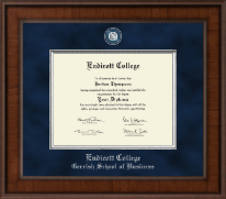 Endicott College Presidential Masterpiece Diploma Frame in Madison