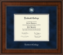 Endicott College diploma frame - Presidential Masterpiece Diploma Frame in Madison