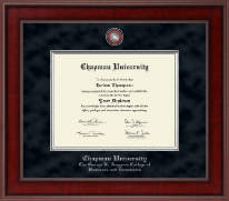 Chapman University diploma frame - Presidential Masterpiece Diploma Frame in Jefferson