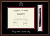 Chapman University diploma frame - Tassel & Cord Diploma Frame in Delta